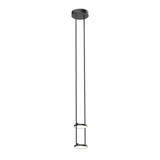 Novel 8-in Black Led Pendant | PD72208-BK-UNV