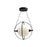 Aries 12-in Black Led Pendant | PD76712-BK-UNV