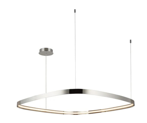 Yukon 40-in Polished Nickel Led Pendant | PD78040-PN-UNV
