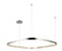 Yukon 40-in Polished Nickel Led Pendant | PD78040-PN-UNV