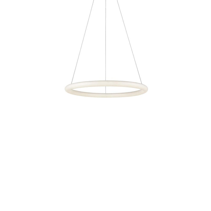 Cumulus Minor 24-in White Led Pendant | PD80324-WH-UNV