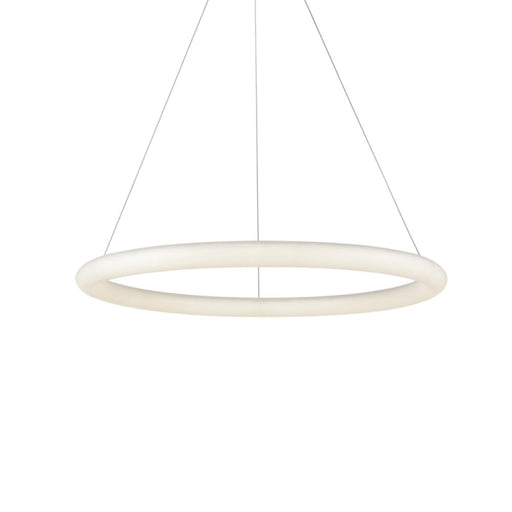Cumulus Minor 32-in White Led Pendant | PD80332-WH-UNV-010
