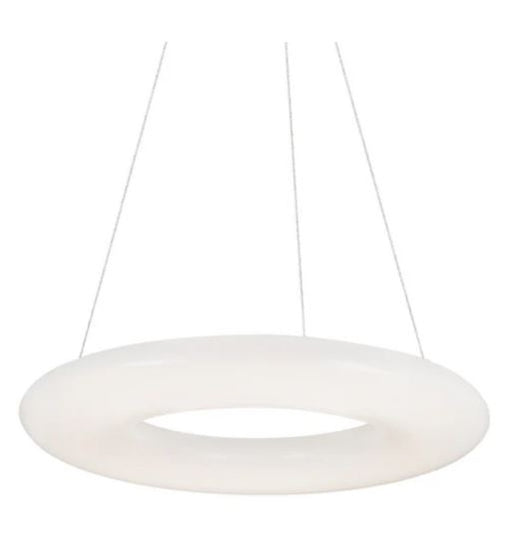 Cumulus 30-in White Led Pendant | PD80730-UNV-010