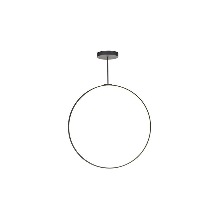Cirque 36-in Black Led Pendant | PD82536-BK-UNV-010