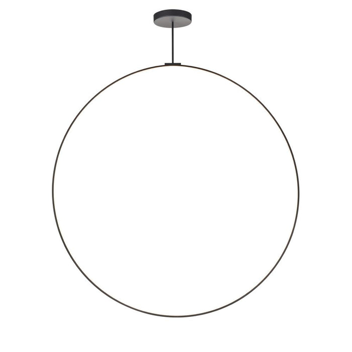 Cirque 72-in Black Led Pendant | PD82572-BK-UNV-010