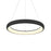 Cortana 24-in Black Led Pendant | PD82724-BK-UNV