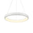 Cortana 24-in White Led Pendant | PD82724-WH-UNV