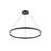 Cerchio 32-in Black Led Pendant | PD87132-BK-UNV-010
