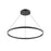 Cerchio 36-in Black Led Pendant | PD87136-BK-UNV-010