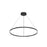Cerchio 48-in Black Led Pendant | PD87148-BK-UNV-010