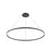 Cerchio 60-in Black Led Pendant | PD87160-BK-UNV-010