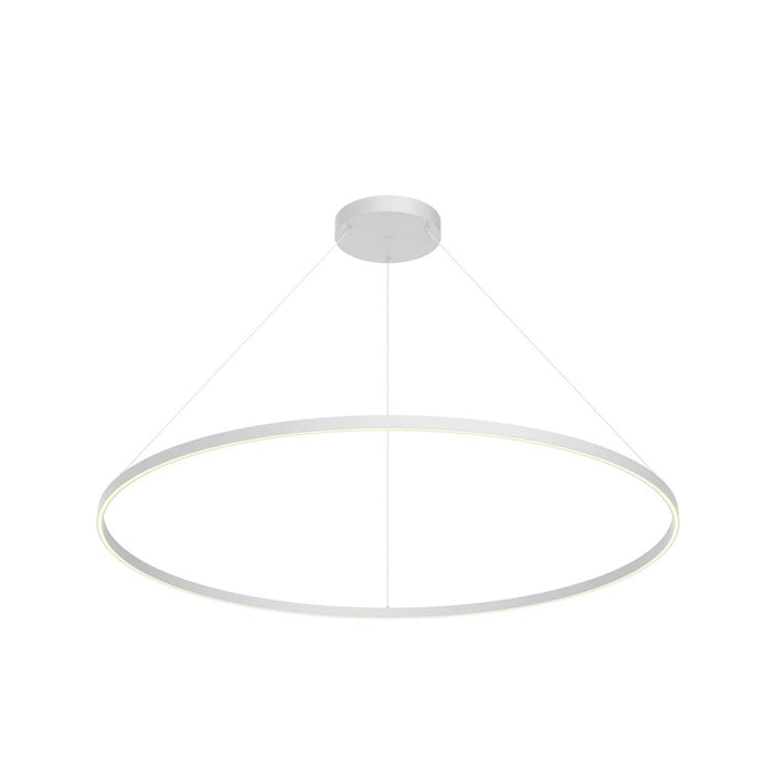 Cerchio 60-in White Led Pendant | PD87160-WH-UNV-010
