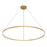 Cerchio 72-in Brushed Gold Led Pendant | PD87172-BG-UNV-010