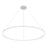 Cerchio 72-in White Led Pendant | PD87172-WH-UNV-010