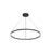 Cerchio 48-in Black Led Pendant | PD87748-BK-UNV-010