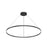 Cerchio 60-in Black Led Pendant | PD87760-BK-UNV-010