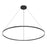 Cerchio 72-in Black Led Pendant | PD87772-BK-UNV-010