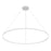 Cerchio 72-in White Led Pendant | PD87772-WH-UNV-010
