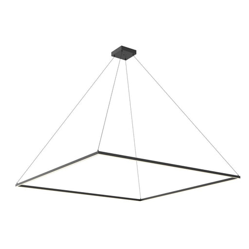 Piazza 72-in Black Led Pendant | PD88172-BK-UNV-010