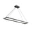 Piazza 48-in Black Led Pendant | PD88548-BK-UNV-010