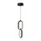 Airen 15-in Black Led Pendant | PD92615-BK-UNV