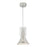 Floe 8-in Polished Nickel/clear Crystal Led Pendant | PD94108-PN/CC-UNV