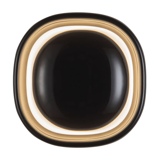 Pebble 8-in Black Dimmable Led Wall Sconce | WS17308-GBK