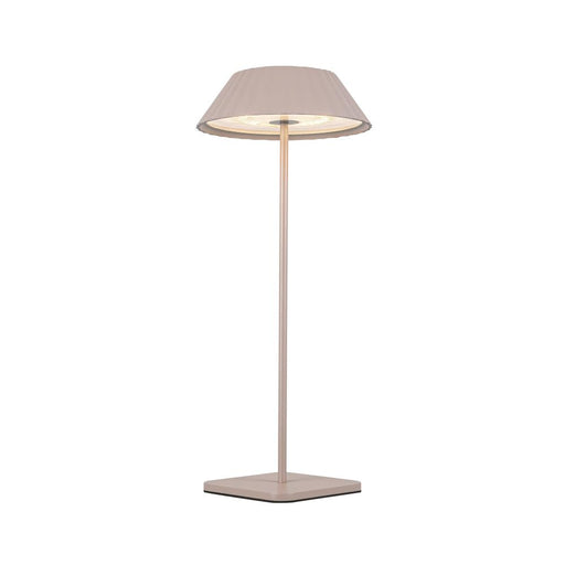 Pela 6-in Moonstone Gray Led Table Lamp | TL66714-MN