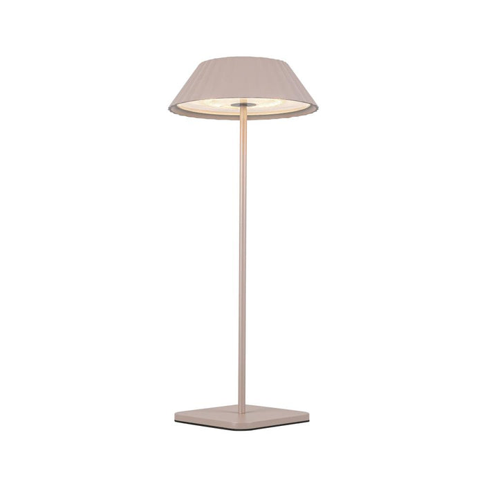 Pela 6-in Moonstone Gray Led Table Lamp | TL66714-MN