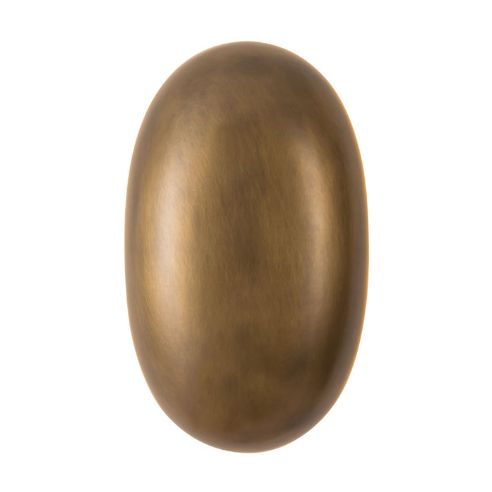 Perle 10-in Brass Dimmable Led Wall Sconce | WS43710-VB