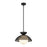 Perth 14-in Matte Black/opal Glass 1 Light Pendant | PD490114MBOP
