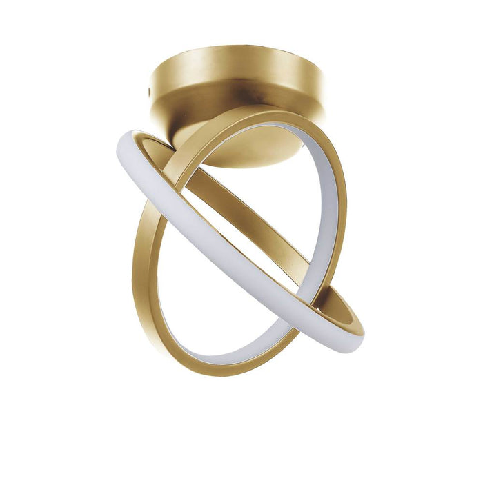 20w Semi-flush, Agb W/ Wh Silicone Diff | PHO-716LEDSF-AGB