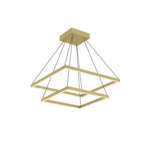 Piazza 24-in Brushed Gold Led Chandeliers | CH88224-BG
