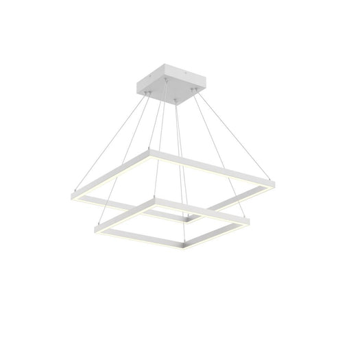 Piazza 24-in White Led Chandeliers | CH88224-WH