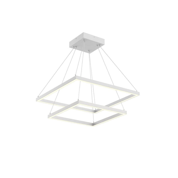 Piazza 24-in White Led Chandeliers | CH88224-WH