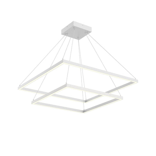 Piazza 32-in White Led Chandeliers | CH88232-WH