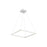 Piazza 24-in White Led Pendant | PD88124-WH
