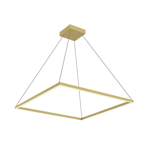 Piazza 36-in Brushed Gold Led Pendant | PD88136-BG