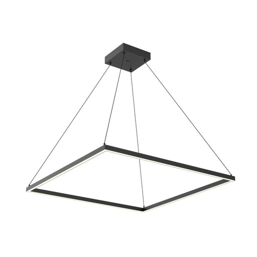 Piazza 36-in Black Led Pendant | PD88136-BK