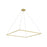 Piazza 60-in Brushed Gold Led Pendant | PD88160-BG