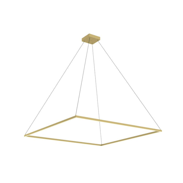 Piazza 60-in Brushed Gold Led Pendant | PD88160-BG