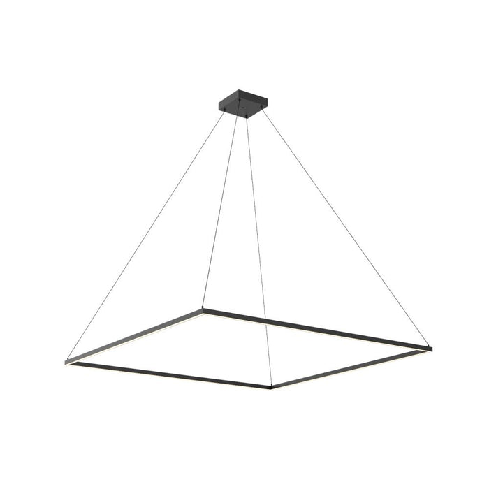 Piazza 60-in Black Led Pendant | PD88160-BK