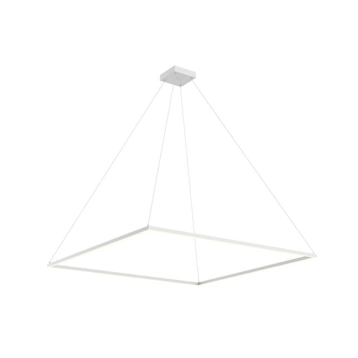 Piazza 60-in White Led Pendant | PD88160-WH