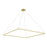 Piazza 72-in Brushed Gold Led Pendant | PD88172-BG
