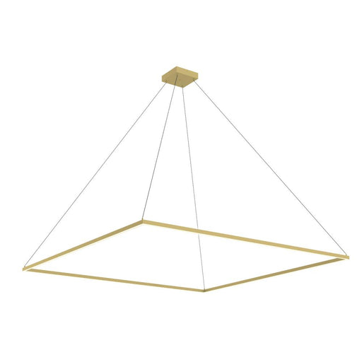 Piazza 72-in Brushed Gold Led Pendant | PD88172-BG