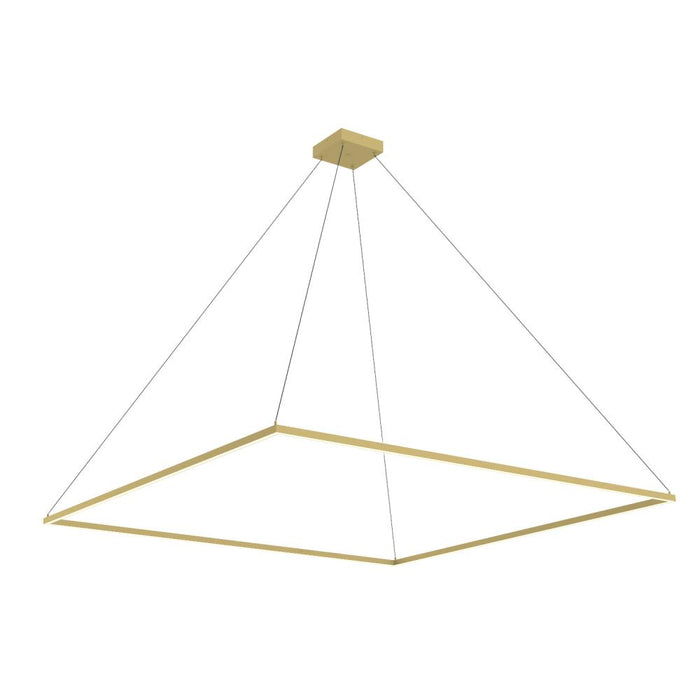 Piazza 72-in Brushed Gold Led Pendant | PD88172-BG