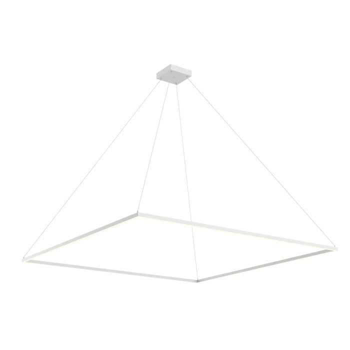 Piazza 72-in White Led Pendant | PD88172-WH