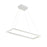 Kuzco Lighting Inc Piazza 30-in White LED Pendant