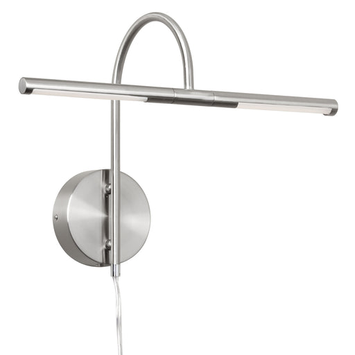 6w Picture Light, Satin Chrome Finish | PICLED-152-SC