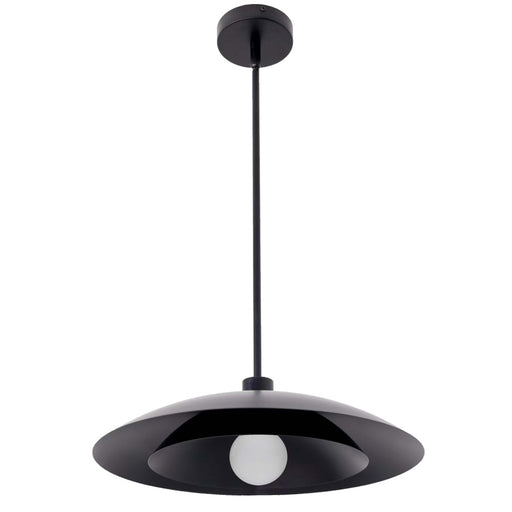 1lt Pendant, Mb W/ Mb Metal Shades | PIM-171P-MB-MB